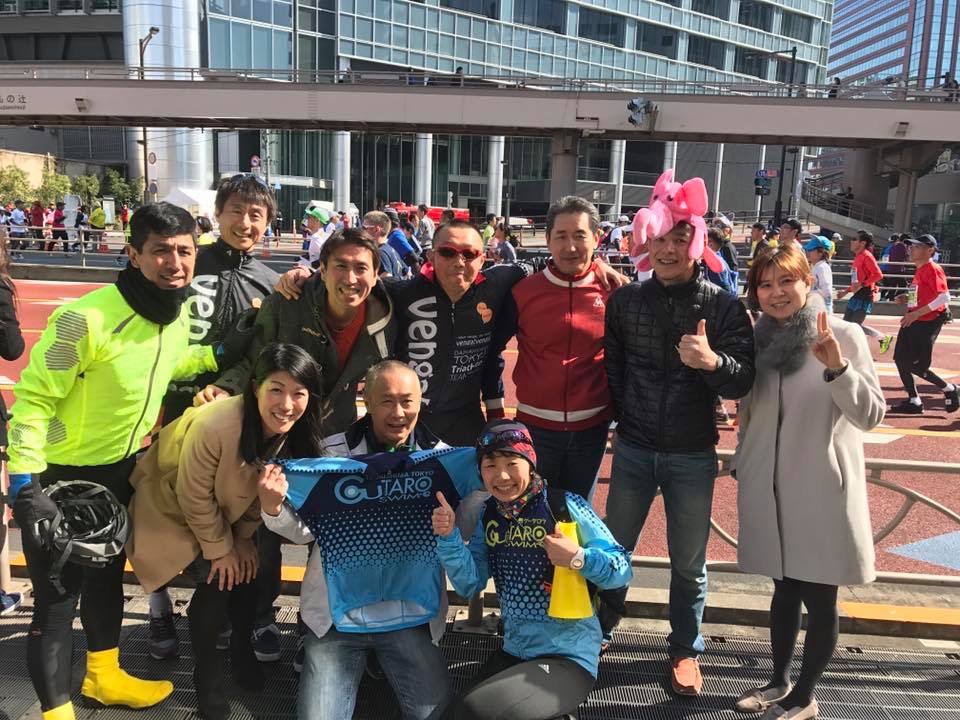 大井埠頭バイク練 ＆ 東京マラソン